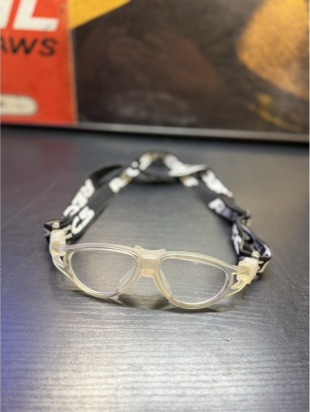 Liberty Sport Rec Specs Halo Clear Prescription Sports Goggles Adjustable Strap